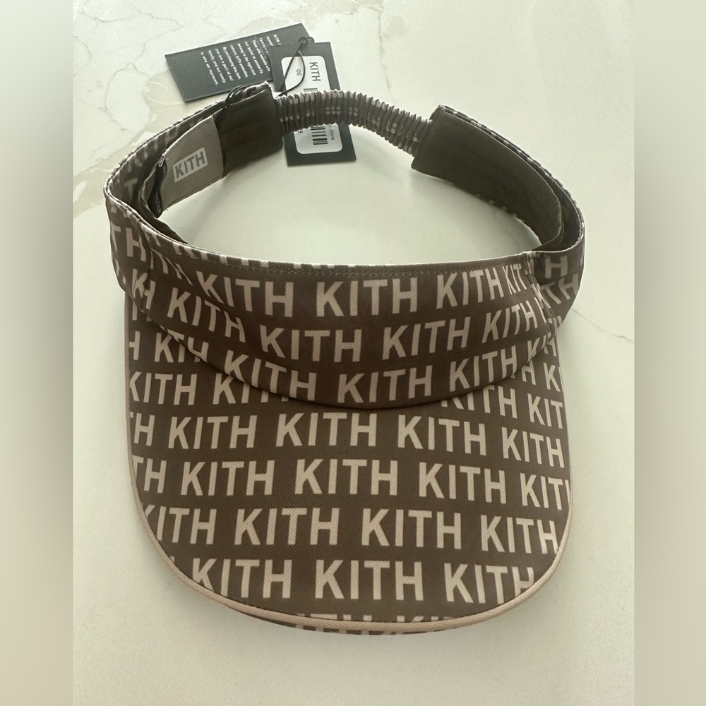 Kith Visor in color stone Brand new never worn